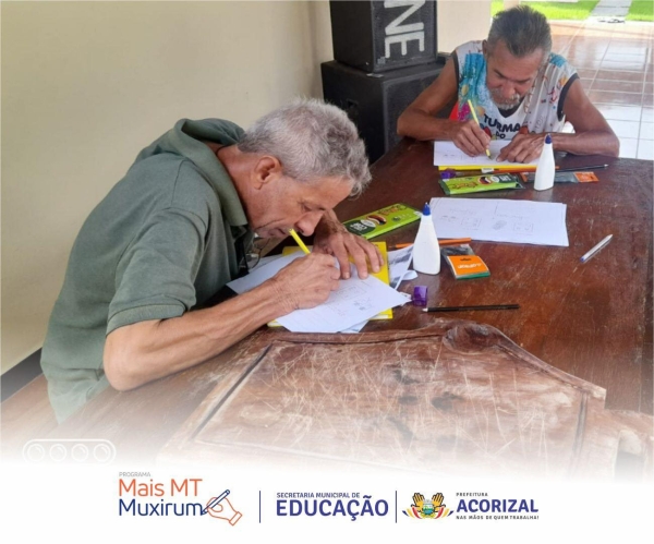 A Prefeitura de Acorizal tem o prazer de anunciar o programa &quot;Mais Muxirum&quot;, uma iniciativa conjunta com o Governo do Estado de Mato Grosso, que tem como objetivo erradicar o analfabetismo em nosso município!