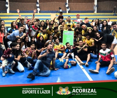 A vitória da Equipe de Futsal de Acorizal! Na última sexta-feira, dia 23, nosso time brilhou em quadra e conquistou uma importante vitória sobre o time do Lava Jato Avenida!