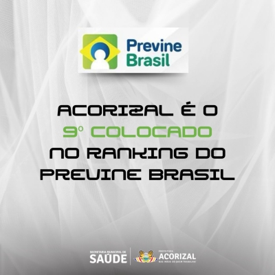 Resultados do Programa Previne Brasil em Acorizal