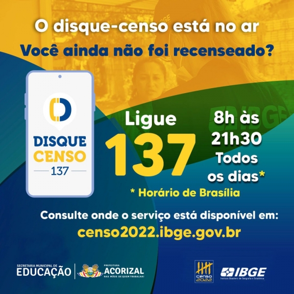 Disque-Censo 137 é ampliado para todos os municípios de Mato Grosso